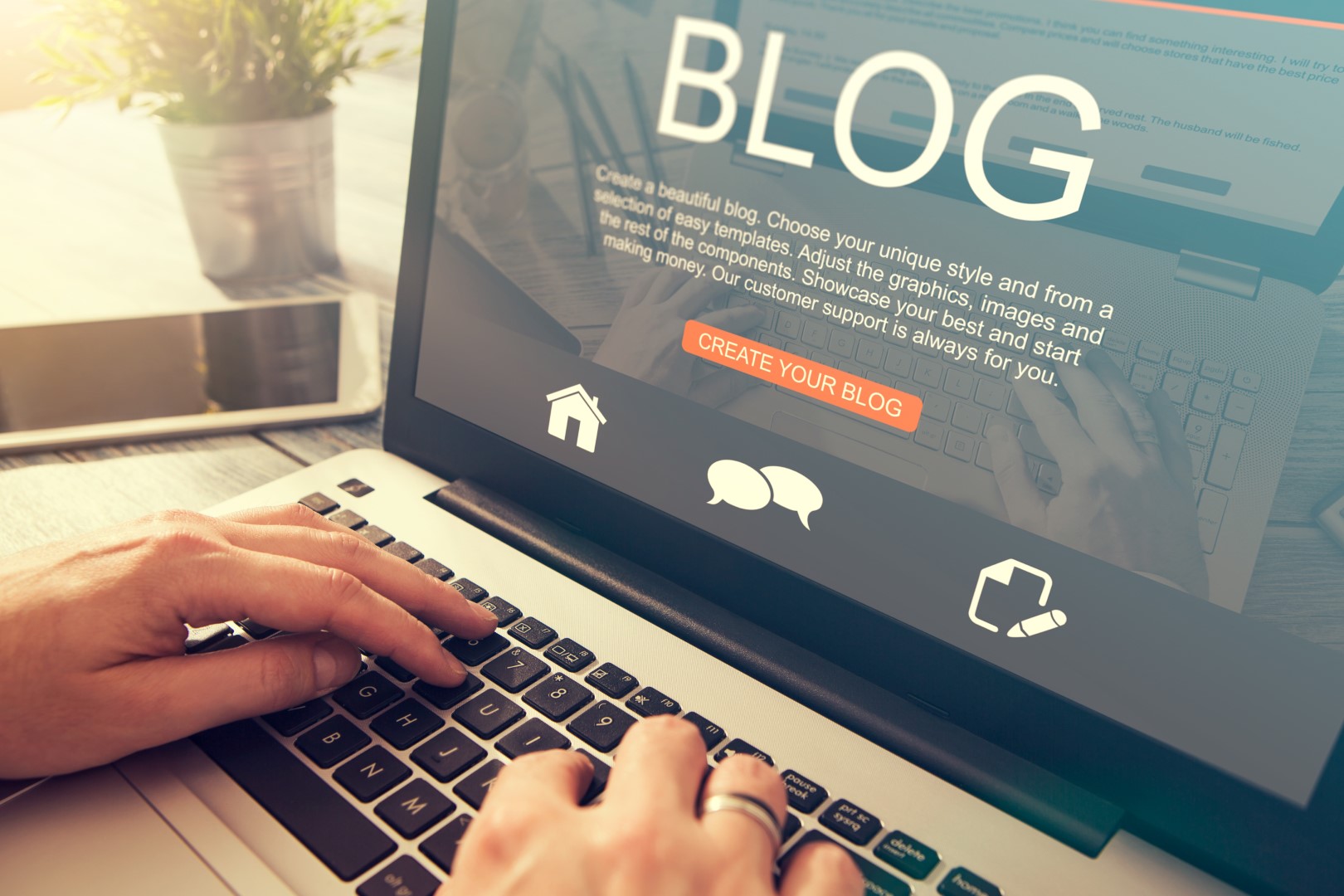 Blogging Service- blog support for SEO